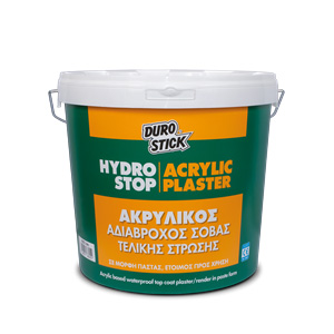 DUROSTICK HYDROSTOP ACRYLIC PLASTER
